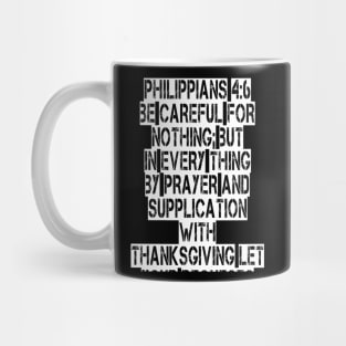 Philippians 4:6 Mug